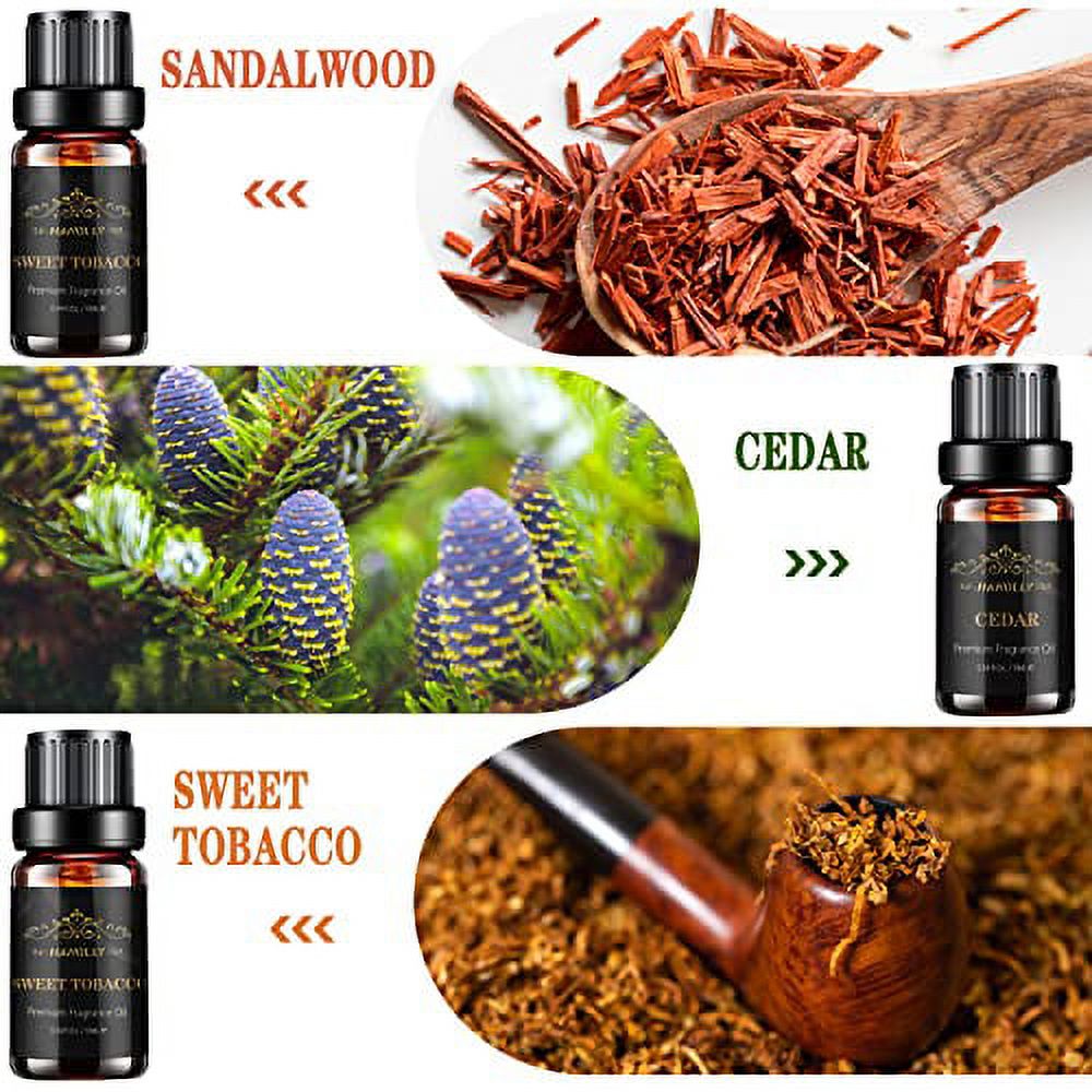 Essential Oils Set, Men Scents Fragrance Oil Aromatherapy